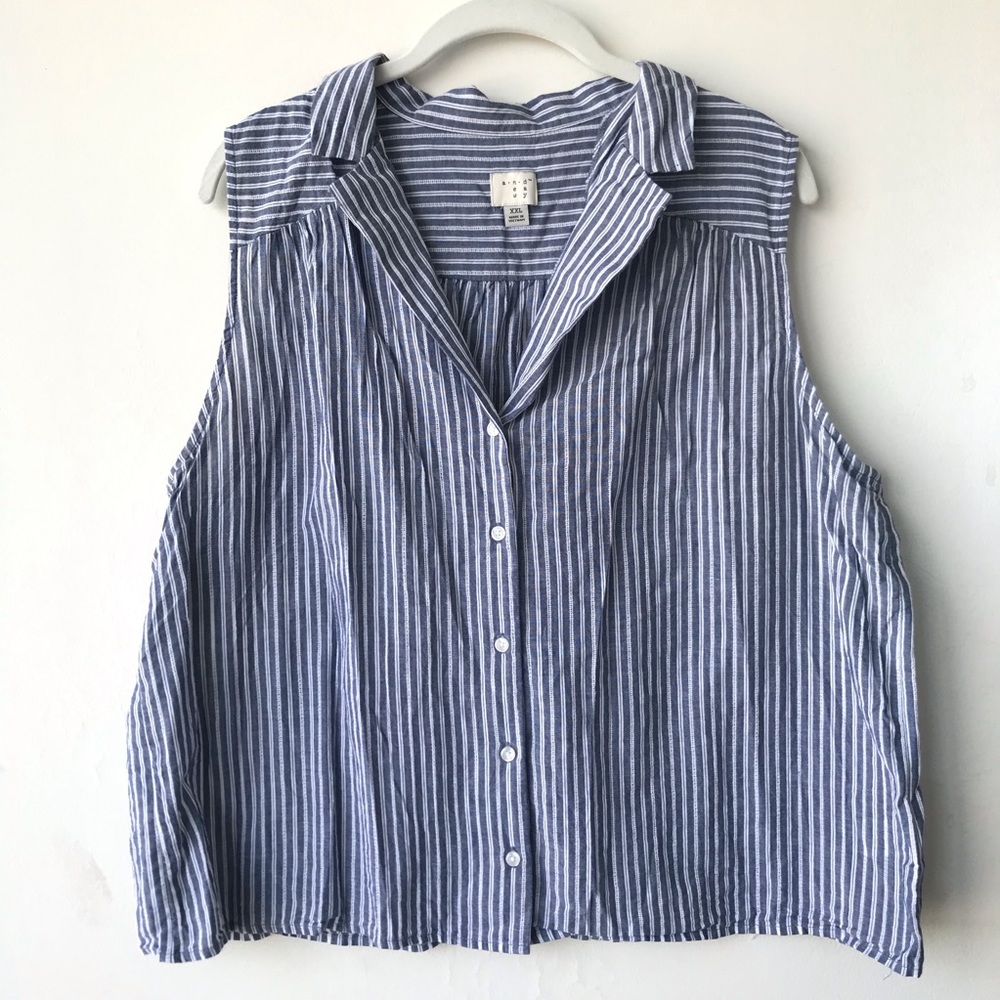 Target A New Day Light Cotton Sleeveless Top